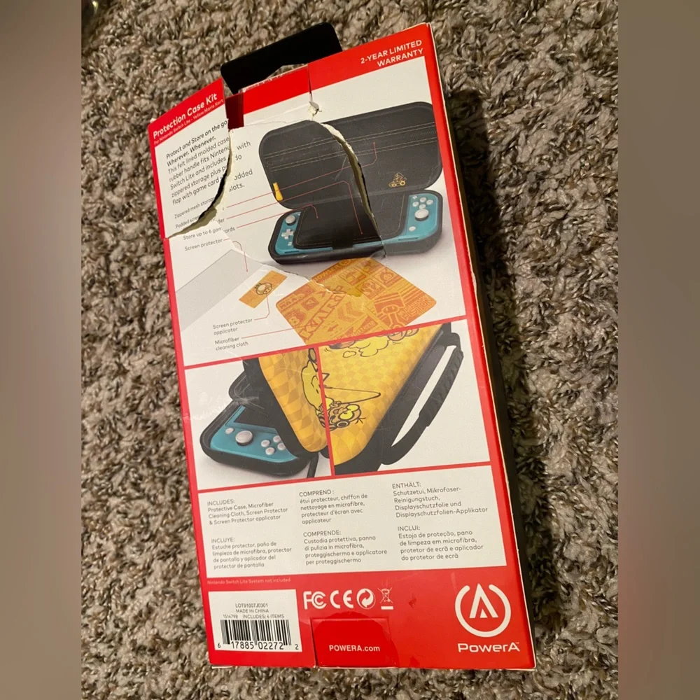 NWT Nintendo Switch Lite Mario Kart Case